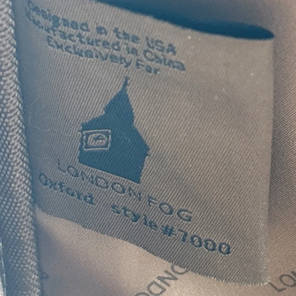 London Fog Rolling Carry On‎ Suitcase Laptop Bag Brown Tweed Spinner Luggage